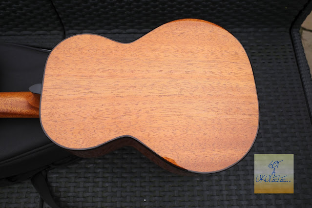 Kala CT-SMH-TG Contour Series Tenor Ukulele back