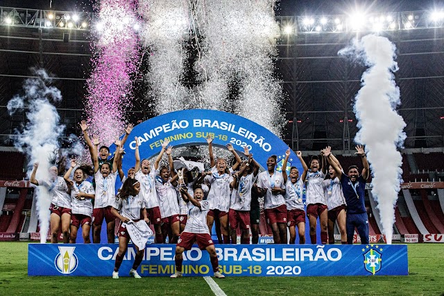  Fluminense conquista título inédito, o Brasileirão Feminino Sub-18