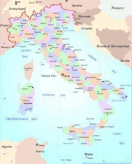 Italia Mappa Regionale