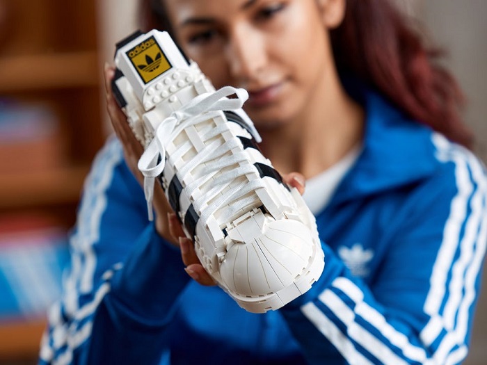 Make your own lego adidas shoes