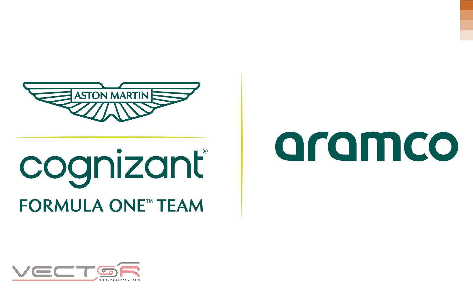 Aston Martin Aramco Cognizant F1 Team Logo - Download Vector File AI (Adobe Illustrator)