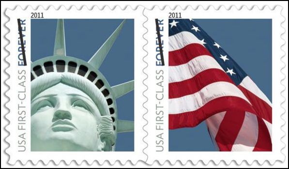 statue of liberty stamp error. statue of liberty stamp las