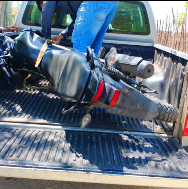 Motocicleta furtada em Parnaíba é encontrada na cidade de Luís Correia