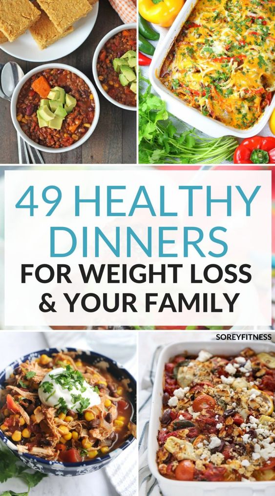 Make meal prep easier with these healthy dinner ideas for weight loss! Enjoy a delicious meal with your favorite with these easy healthy dinner recipes!
