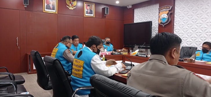 Wakapolda Sulsel, Pimpin Sidang Hasil Uji Psikologi dan Akademik dan Uji Kesamaptaan Casis Bintara Polri TA 2022