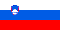 Logo Gambar Bendera Negara Slovenia PNG JPG ukuran 200 px