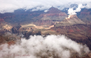 Click for Larger Image of Sunstreaked Grand Canyon