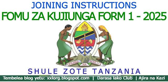 FORM 1 JOINING