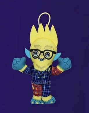 Thingamajig toy figure from the Masked Singer McDonald's toys 