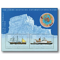 The 100th Anniversary of the German Artic Research (minisheet)