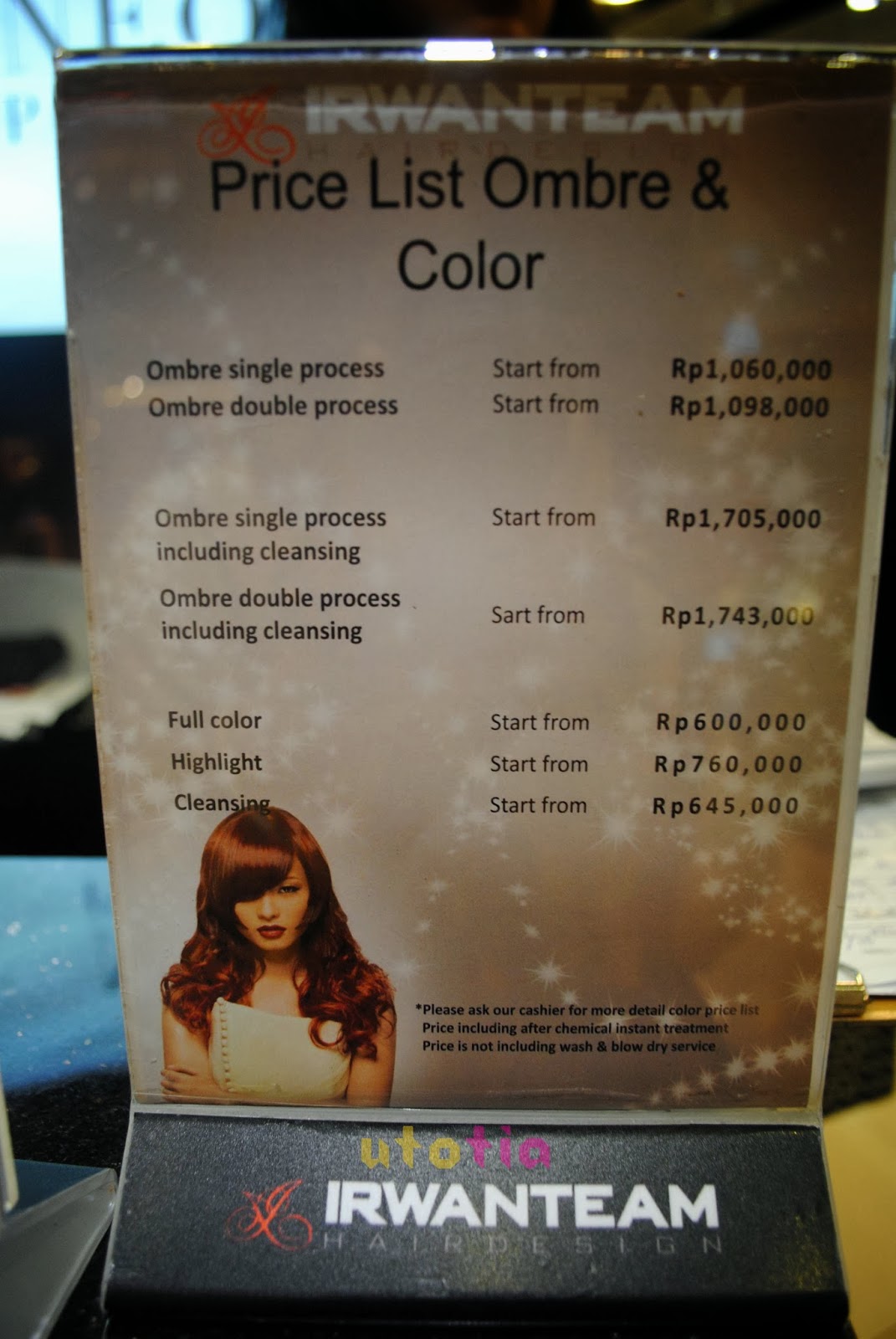  Harga  Highlight Rambut  Di  Salon Johnny Andrean