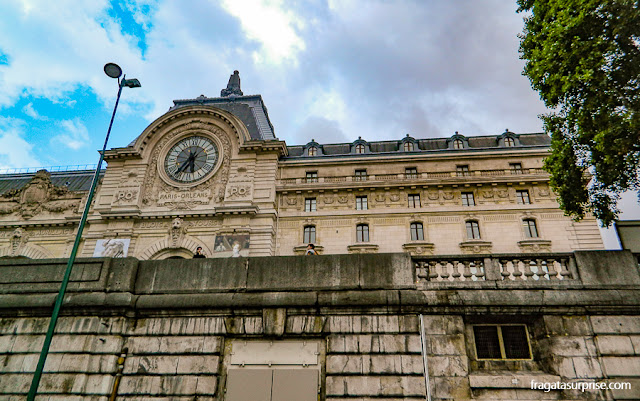 antiga Gare D'Orleans, sede do Museu D'Orsay, Paris