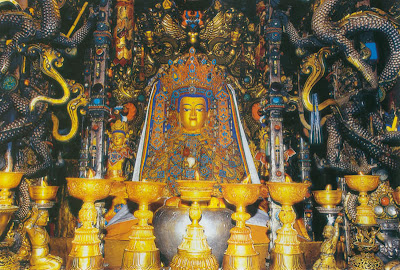 Shakyamuni Statue at Jokhang Temple Lhasa China