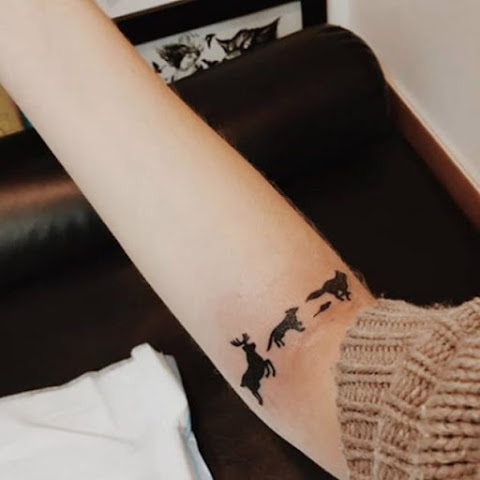 Minimalist Harry Potter Tattoos