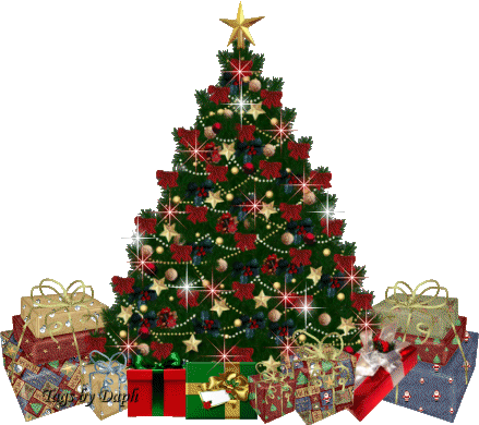 Christmas Trees on Gify I Linie Na Bloga   Merry Christmas Tree Gif    Choinka Gif