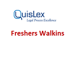 QuisLex walkin for freshers