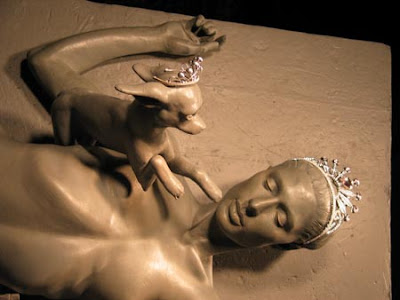Daniel Edwards's Paris Hilton Autopsy Sculpture