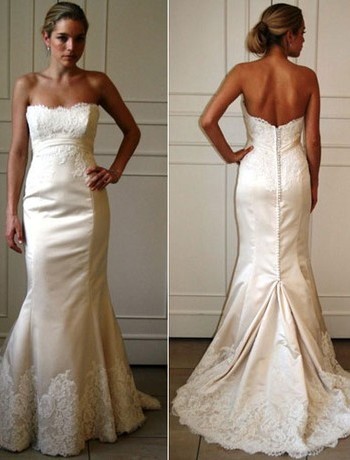 lace mermaid wedding dress