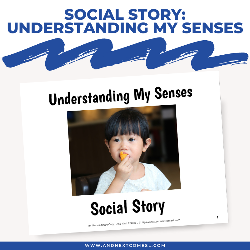 Understanding my senses social story