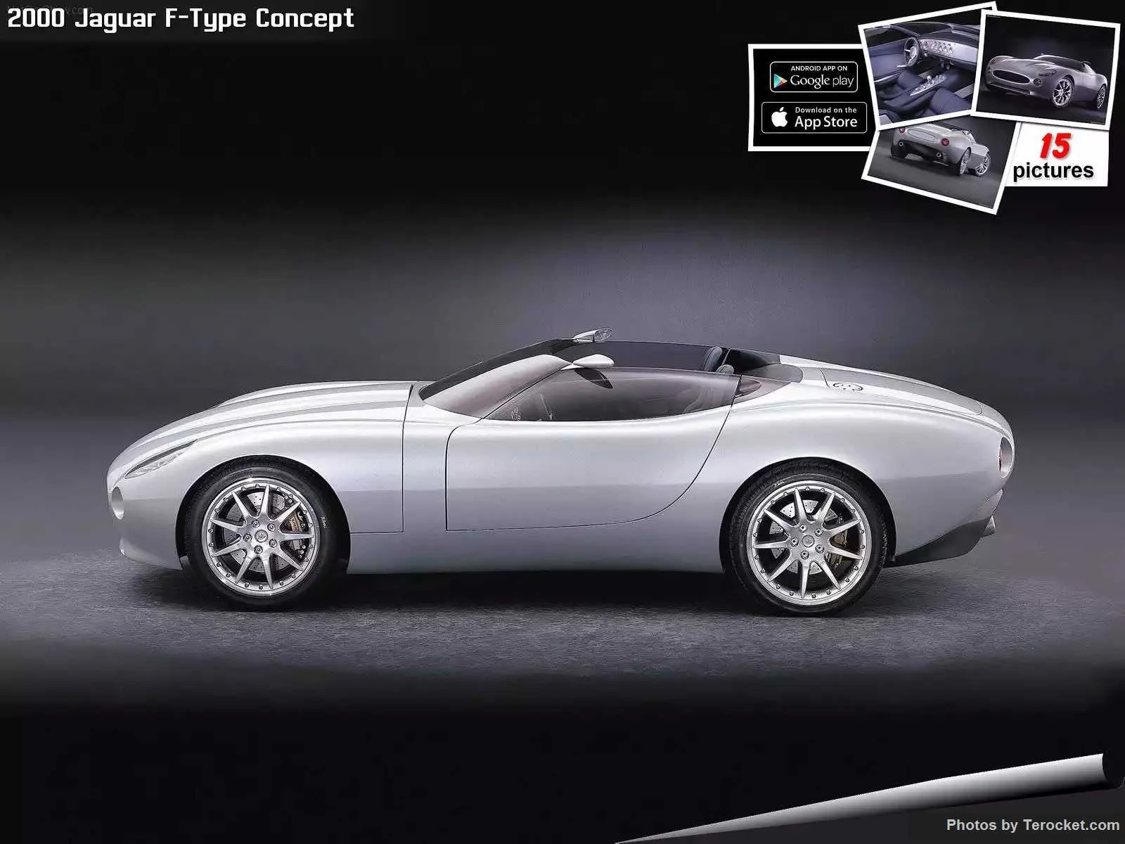 Hình ảnh xe ô tô Jaguar F-Type Concept 2000 & nội ngoại thất