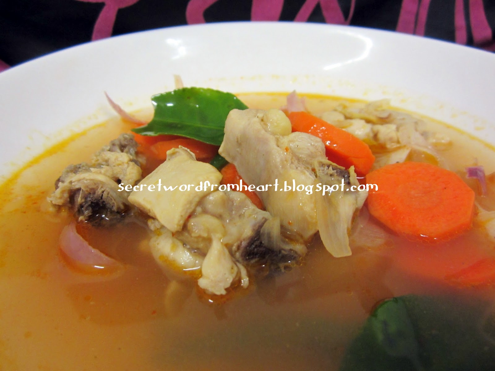 Open Minda: Resepi : TOMYAM AYAM  sangat simple!