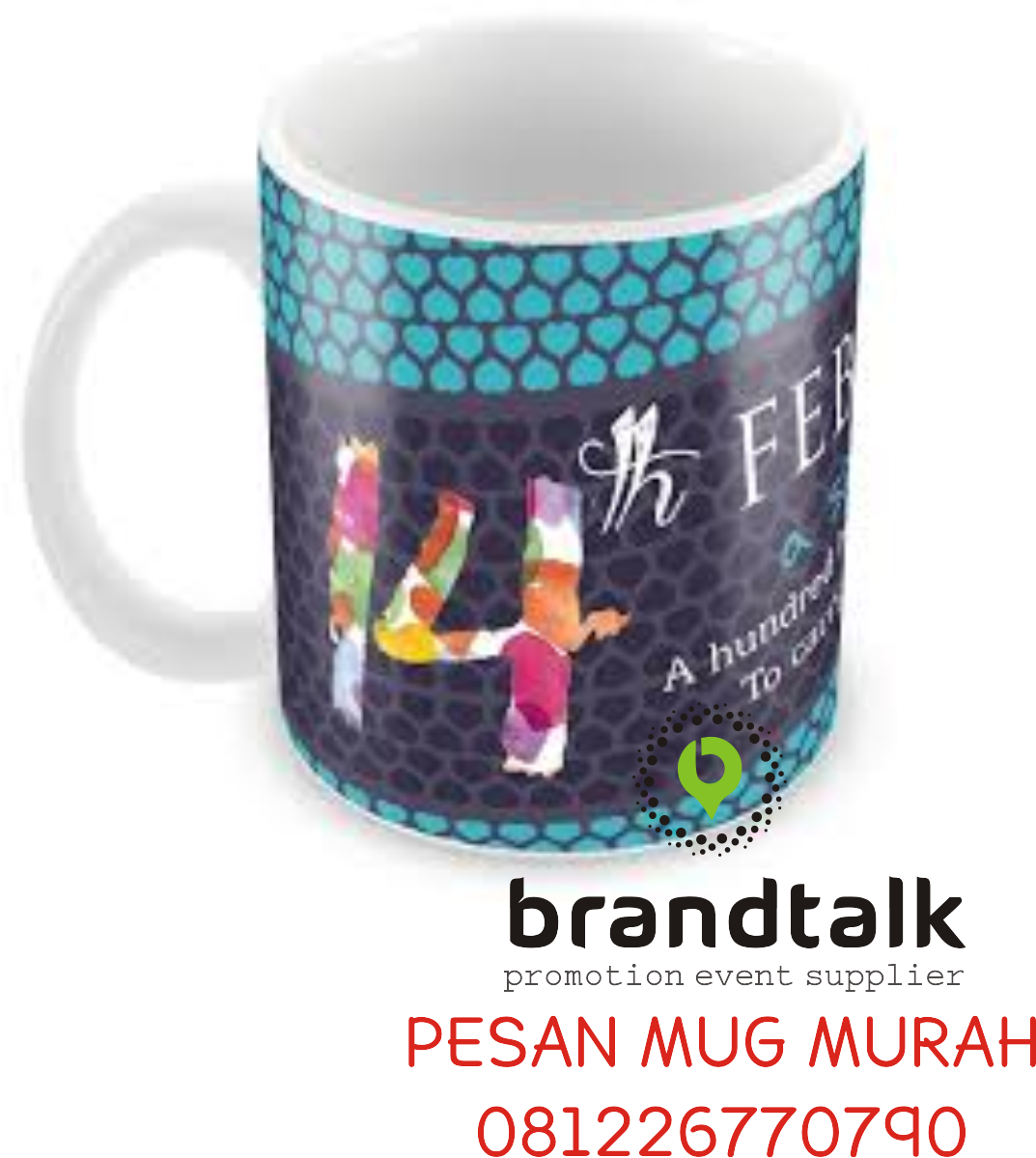 Pesan Mug Souvenir Promosi Murah  Banjarmasin Cetak mug 