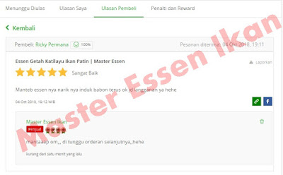 Testimoni Master Essen Katilayu asli