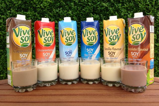 Vive Soy Range of Soya Milks
