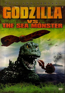 Godzilla vs. The Sea Monster DVD cover and Amazon link