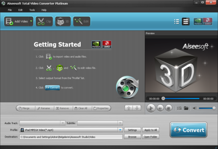 Aiseesoft Total Video Converter Platinum 7.1.30.20881 Portable