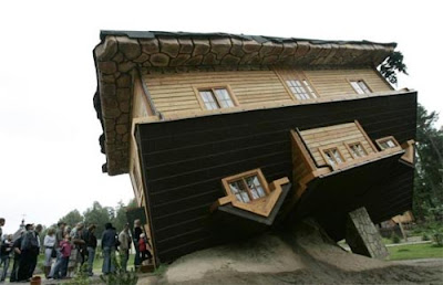 Unusual and Unique Upside Down House Design in Poland