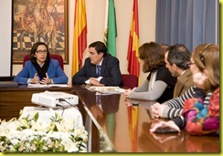 reunión alcaldes Cuenca - consejera OOPP 04