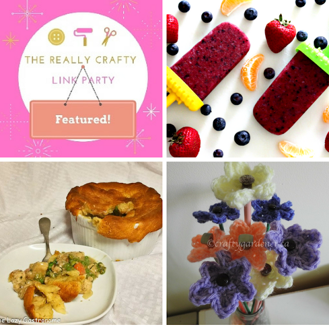 The Really Crafty Link Party #129 featured posts