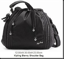 Kipling Blenny Perfo Black 61.0040.6918.30