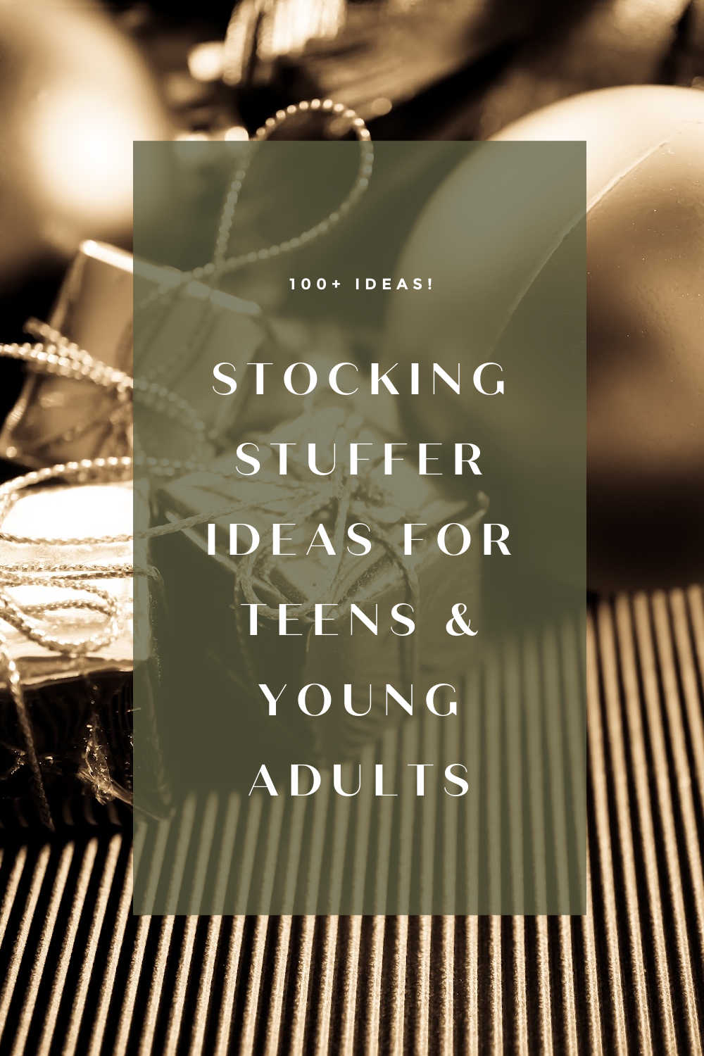 stocking stuffer teens and young adults