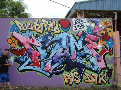 Proffesional graffiti from Puerto Rico
