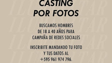 Casting por fotos se buscan hombres para campaña de redes sociales / PARAGUAY