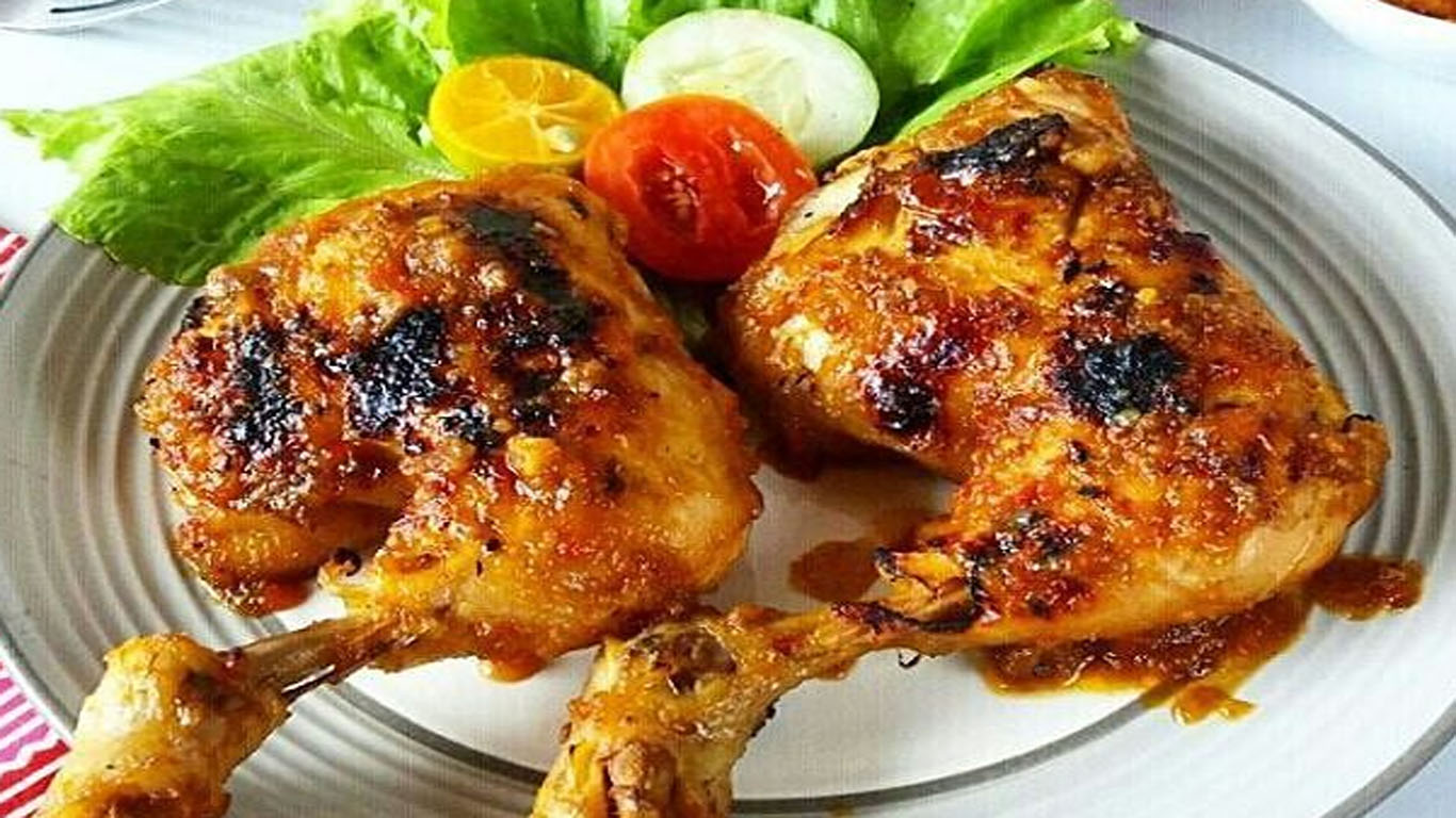 Bahan ayam bakar pedas manis