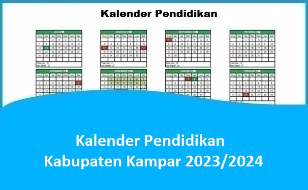 Kalender Pendidikan Kabupaten Kampar 2023/2024