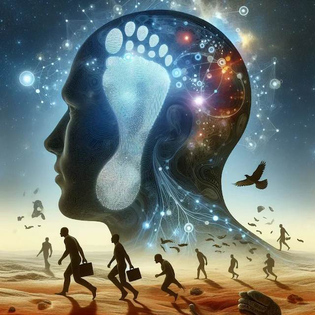 Footprints of the Mind Exploring the Terrain of Human Thought