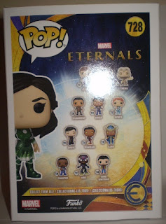 Back of Sersi Funko Pop in Box