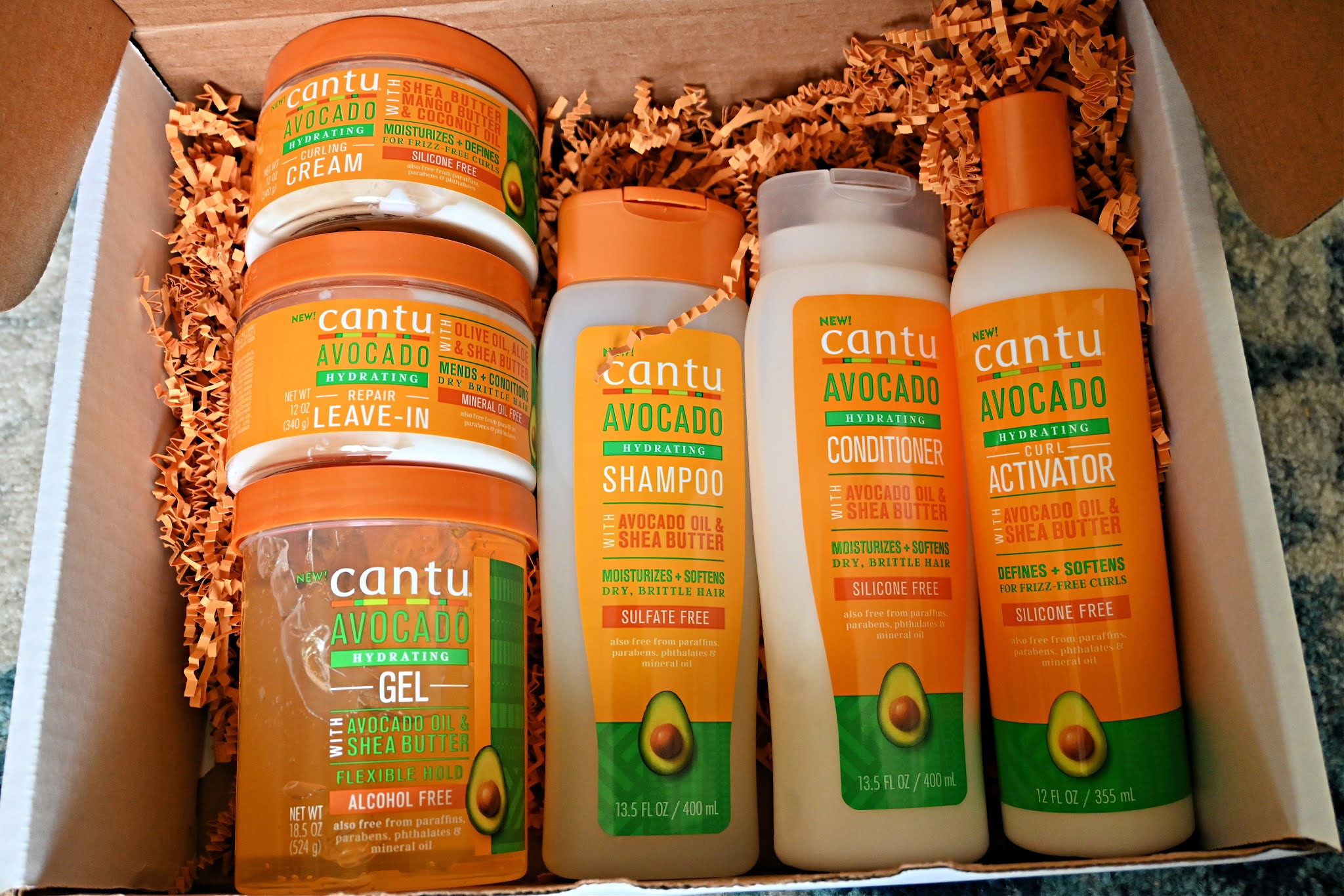 Cantu Beauty's Avocado Haircare Collection