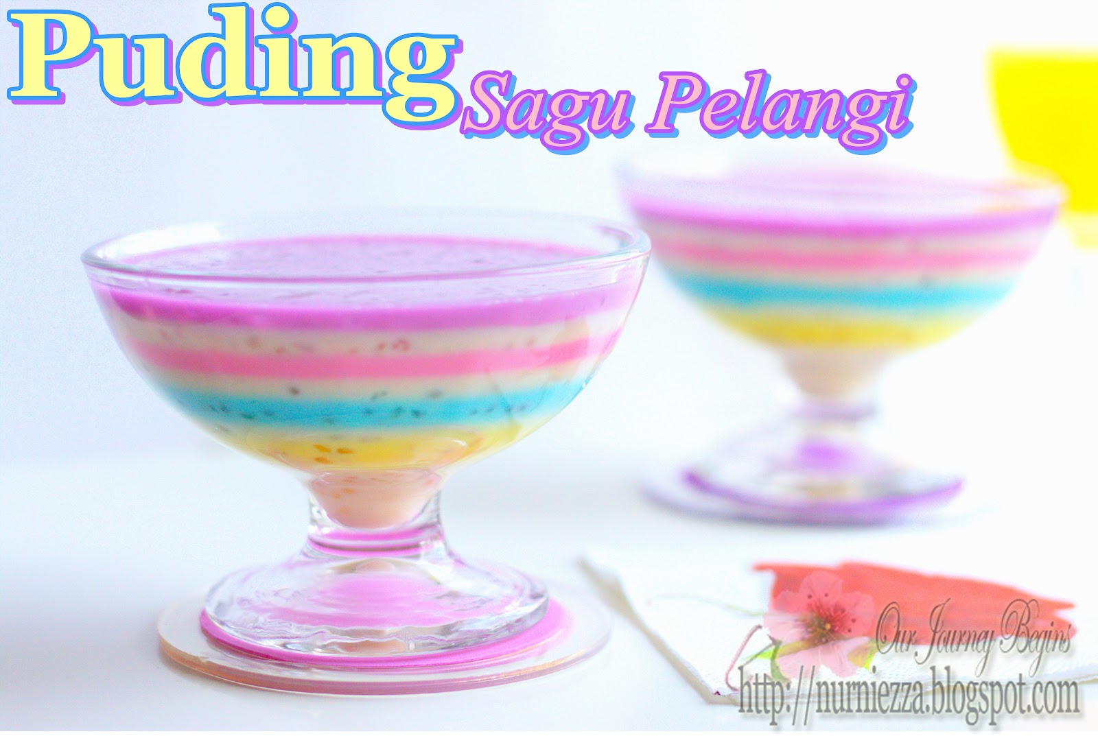 Our Journey Begins: Puding Sagu Pelangi