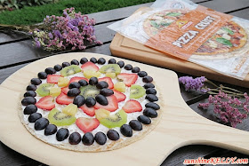 Sunshine Fruit Pizza x Mission Pizza Crust