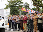 Dikawal Ketat TNI/Polri, Logistik Pemilu di Padang Panjang Didistribusikan
