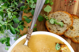 OVEN ROASTED CAULIFLOWER SOUP