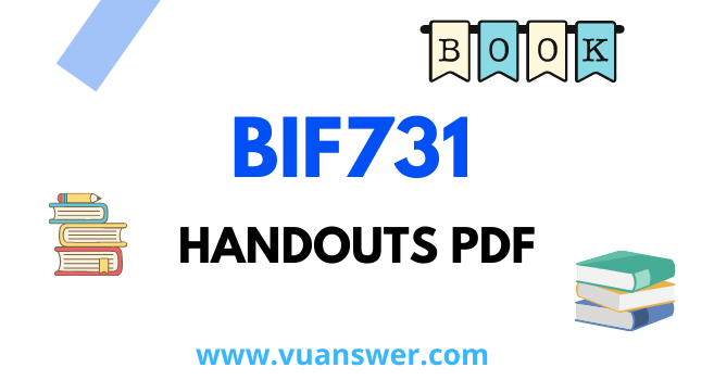 BIF731 Handouts PDF