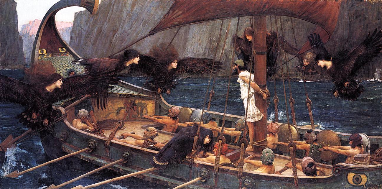 odysseus sirens waterhouse