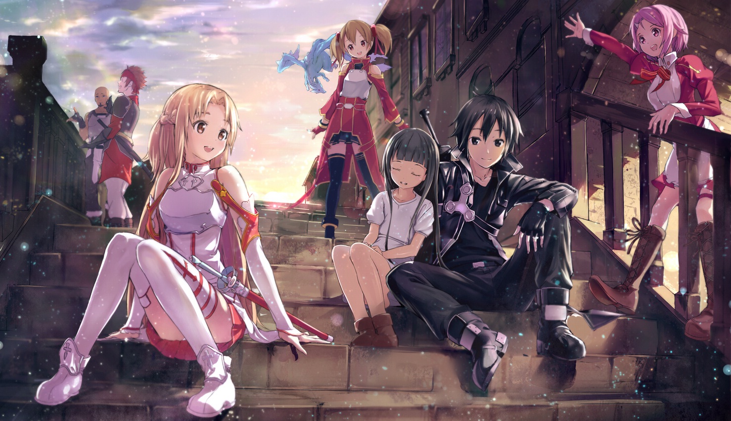 Asuna Sword Art Online Armor Fairy Anime HD Wallpaper Desktop PC ...