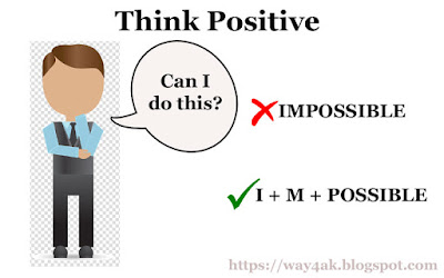 think positive